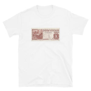 $1 Food Stamp Short-Sleeve  Tee