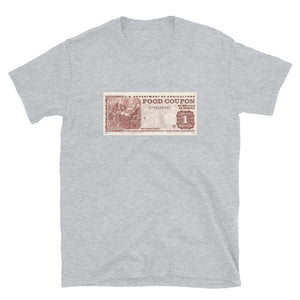 $1 Food Stamp Short-Sleeve  Tee